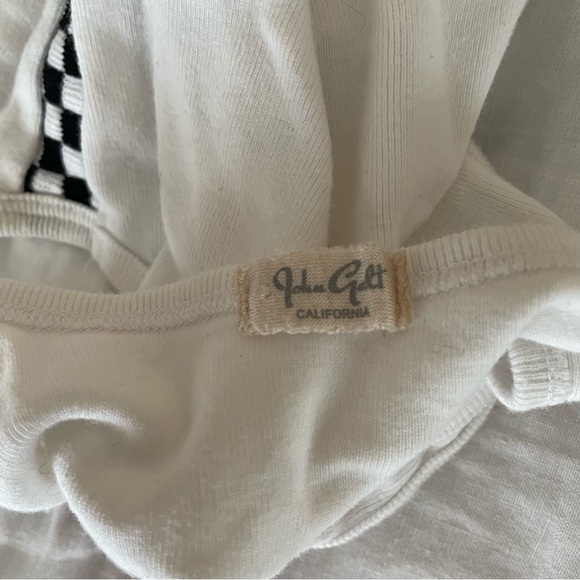 RARE BRANDY MELVILLE CHECKER EMBROIDERED TANK - Picture 5 of 5